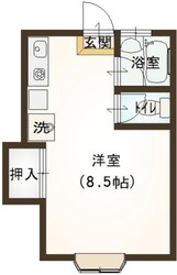 第二パレスハシモトの物件間取画像